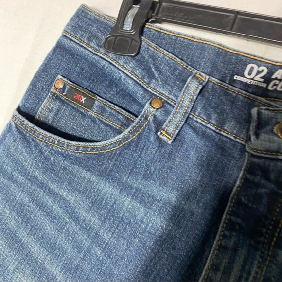 Wrangler O2 Competition Advanced Comfort Mea Dark Wash Straight Leg Jeans 31 - Picture 10 of 16